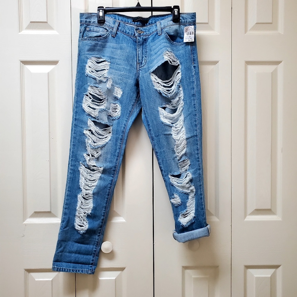 NWT Flying Monkey Ripped Jeans